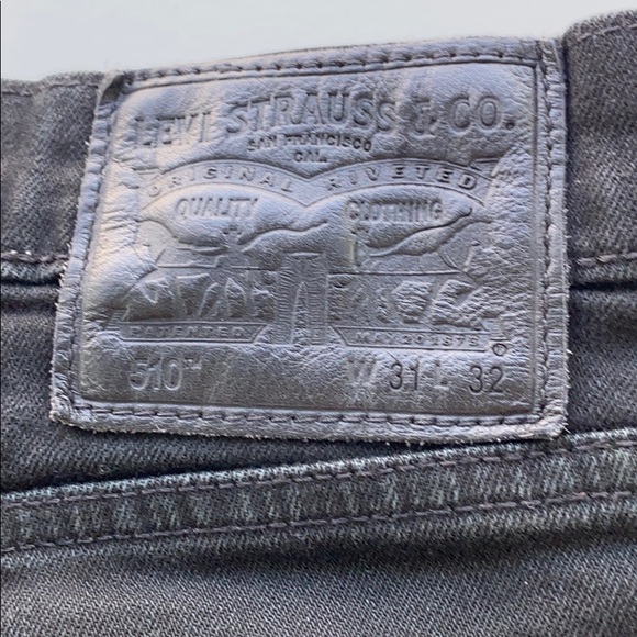 LLevi’s 510 black denim jeans - Picture 3 of 8